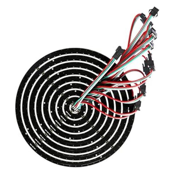 WESIRI 241 LED 9 anillos WS2812B 5050 RGB LED anillo de_2