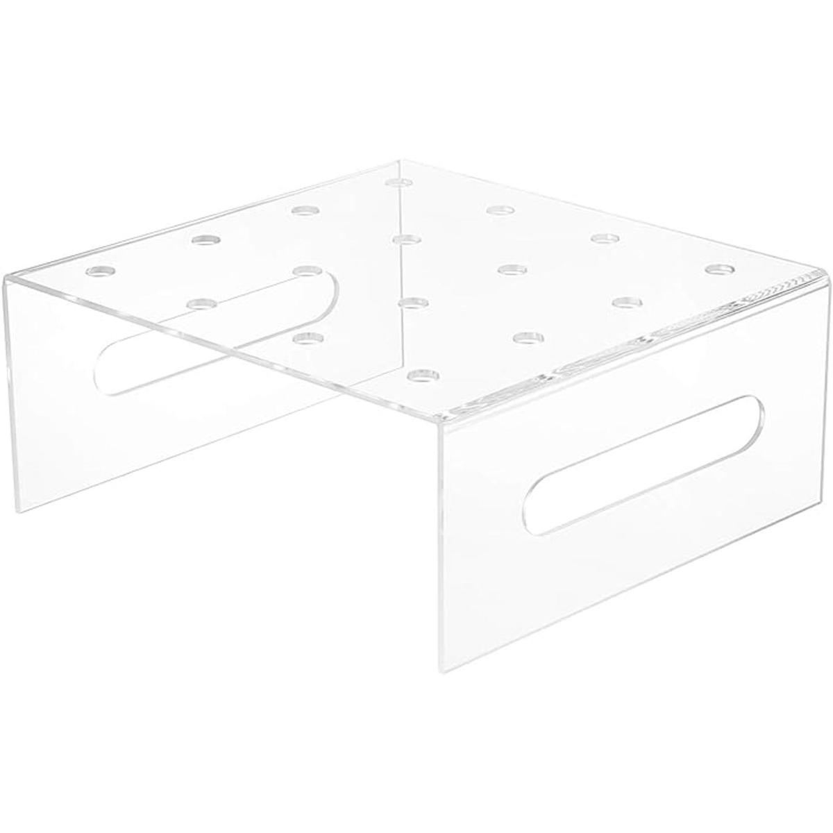 HEMOTON Soporte para tartas acrílico 16 orificios