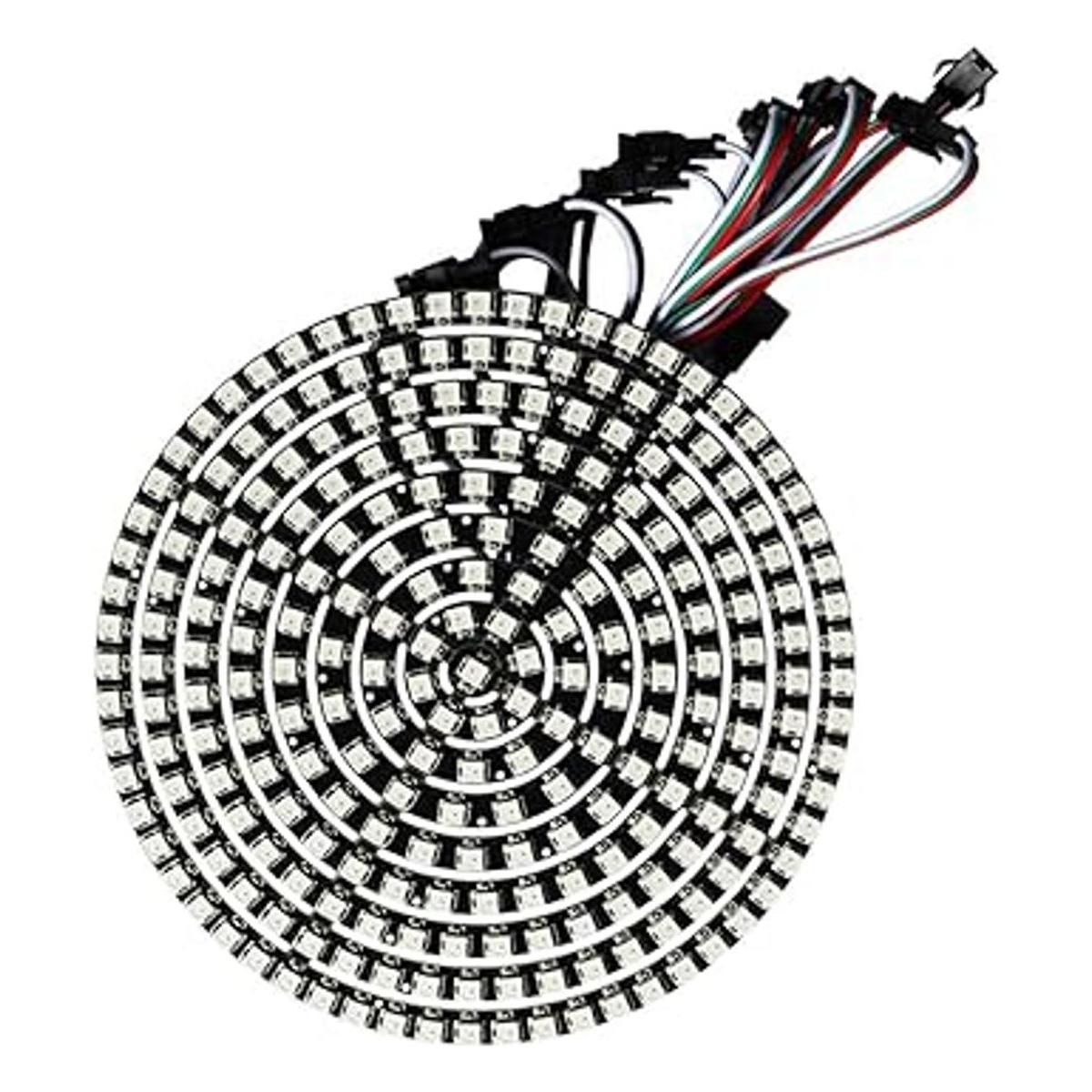 WESIRI 241 LED 9 anillos WS2812B 5050 RGB LED anillo de