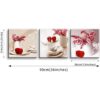 Arte de pared de manzana roja para cocina cuenco de_2