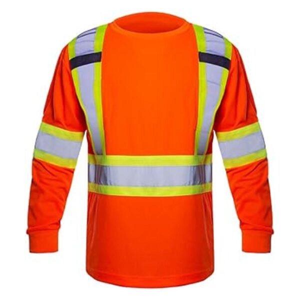 FONIRRA Camiseta de seguridad de manga larga reflectante
