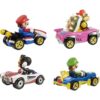 Hot Wheels Mario Kart Paquete de 4 personajes y karts en_5