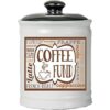 Cottage Creek Coffee Fund Alcancía tarro de caramelo