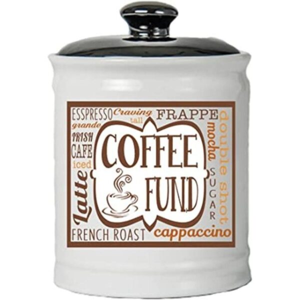 Cottage Creek Coffee Fund Alcancía tarro de caramelo