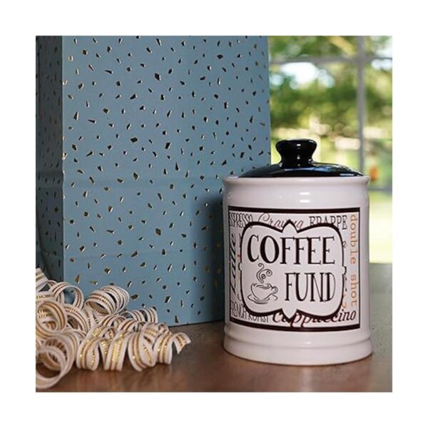 Cottage Creek Coffee Fund Alcancía tarro de caramelo