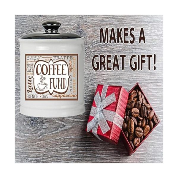 Cottage Creek Coffee Fund Alcancía tarro de caramelo