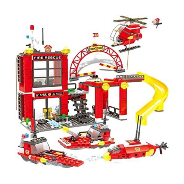 Juego de bloques de construcción de la estación de_1