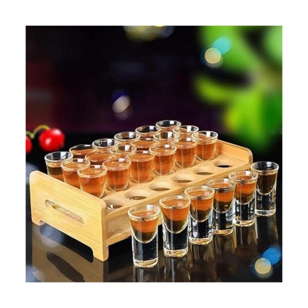 Juego de 24 vasos de 0.5 onzas 0.5 fl oz con soporte_6
