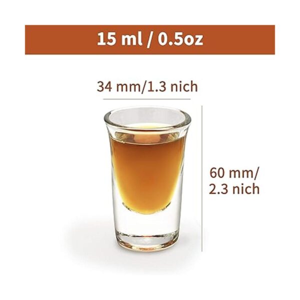 Juego de 24 vasos de 0.5 onzas 0.5 fl oz con soporte_2
