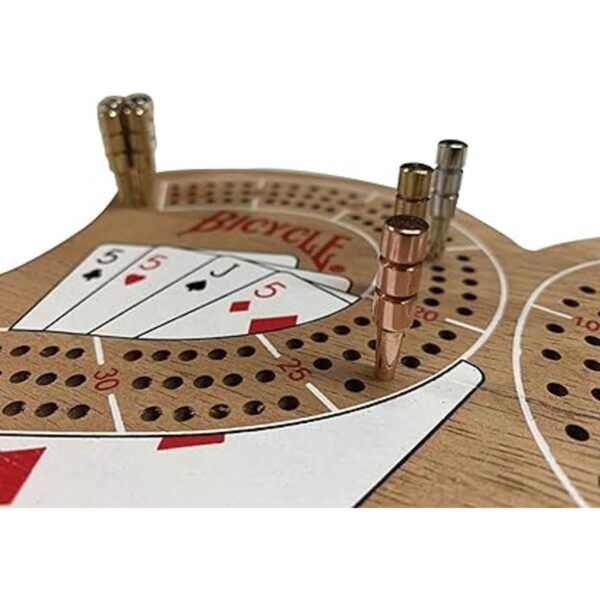 Juego de mesa oficial de bicicleta Cribbage Set 29 con_2