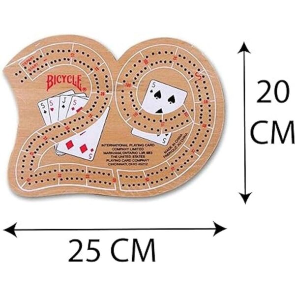 Juego de mesa oficial de bicicleta Cribbage Set 29 con_5