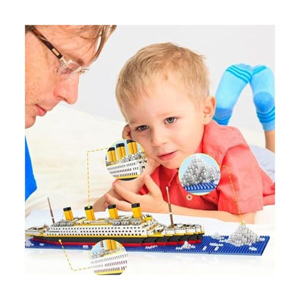 HYG Toys Titanic Juego de bloques de construcción de_5