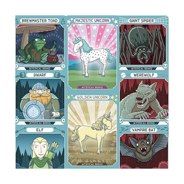Juego de cartas mágico Unicorn Quest Un juego de cartas_3