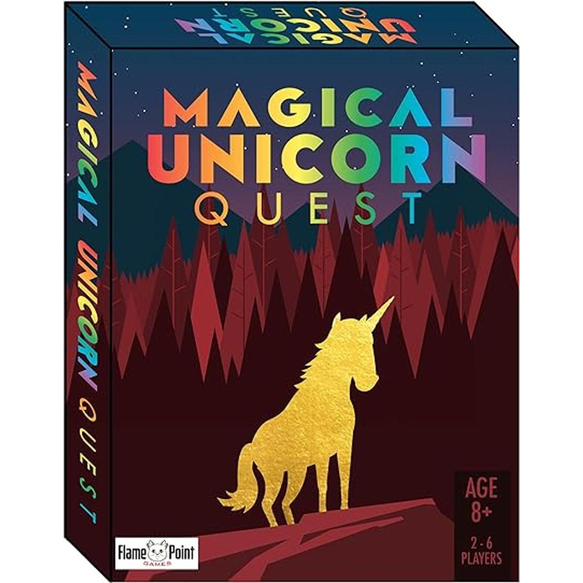 Juego de cartas mágico Unicorn Quest Un juego de cartas
