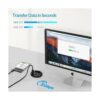 Orico Ojal de escritorio USB 3.0 Hub con 2 puertos tipo A_3