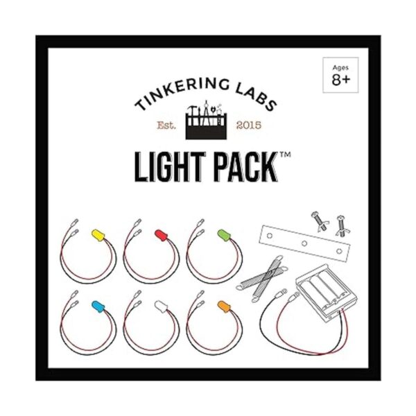 Paquete de luces Tinkering Labs Incluye 6 LED con cables_4