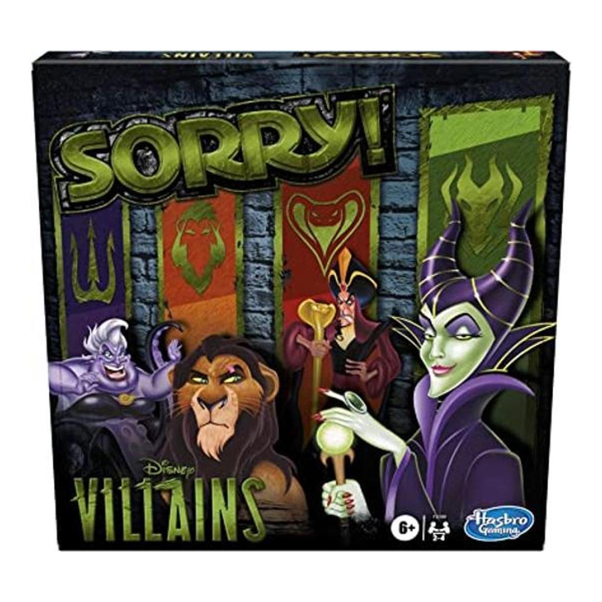 Hasbro Gaming Lo sentimos Juego de mesa Disney Villains