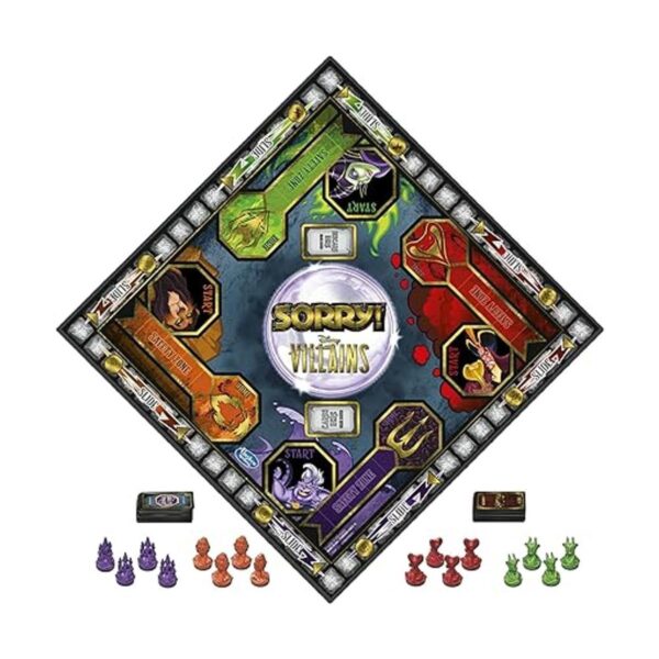 Hasbro Gaming Lo sentimos Juego de mesa Disney Villains_2