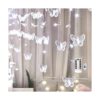 Guirnalda de luces de hadas de mariposa con enchufe USB 8_1