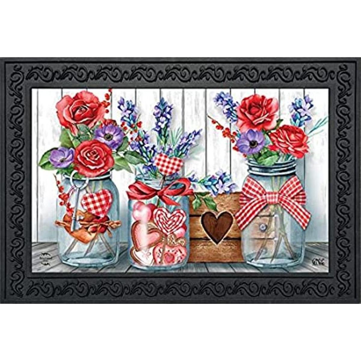 Briarwood Lane Felpudo para el día de San Valentín para