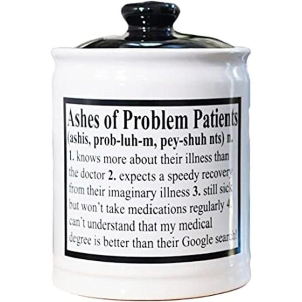 Regalos de enfermera médica con cenizas de problemas_1