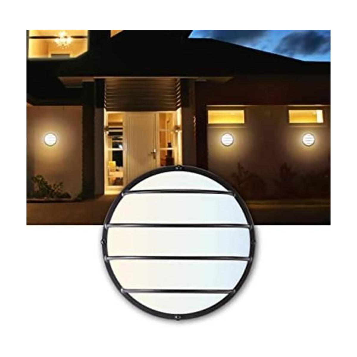 Ultralux Luminaria LED de bronce de 9 pulgadas montaje