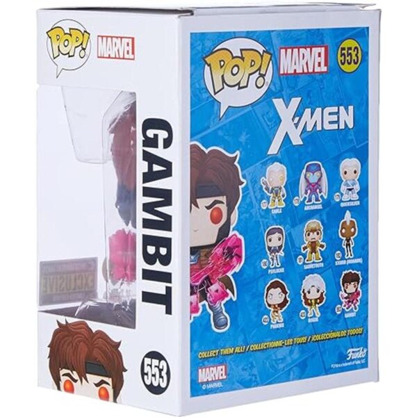 Pop XMen Gambit Figura de vinilo que brilla en la_4