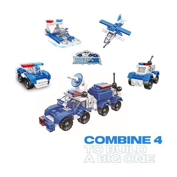 QStar Mini bloques de construcción de 16 automóviles_2