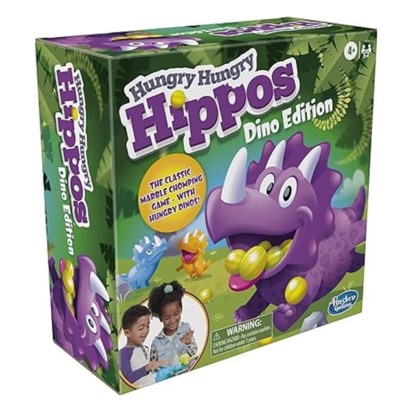 Hungry Hungry Hippos Dino Edition Juego de mesa_5