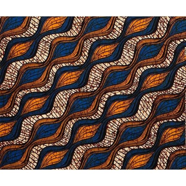 Tela africana 6233 de 6 yardas tela africana Ankara para_5