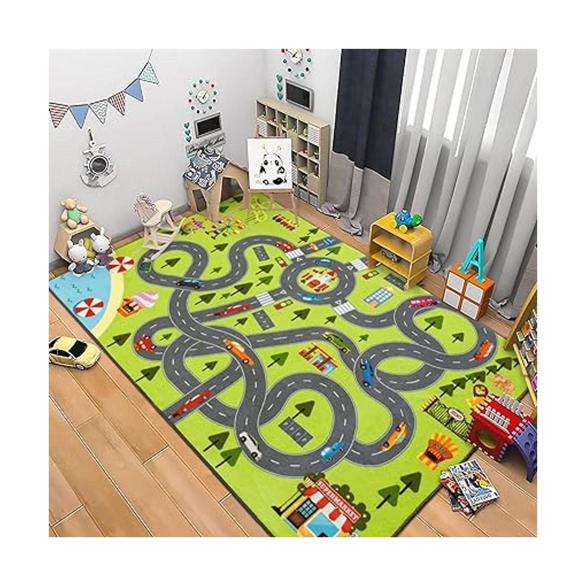 Homore Alfombra de juego para niños divertida y