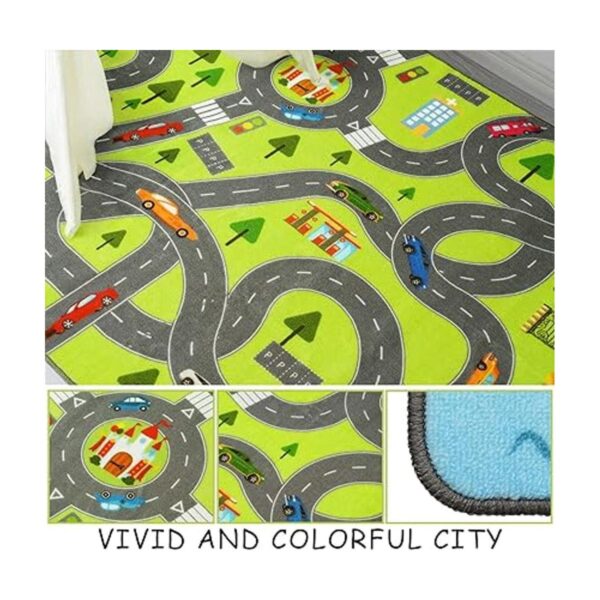 Homore Alfombra de juego para niños divertida y_3