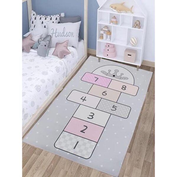 Hopscotch Mat 31 x 63 pulgadas alfombra de juego con_2