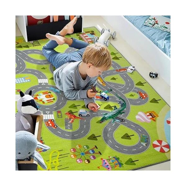 Homore Alfombra de juego para niños divertida y_2