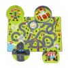 Homore Alfombra de juego para niños divertida y_5
