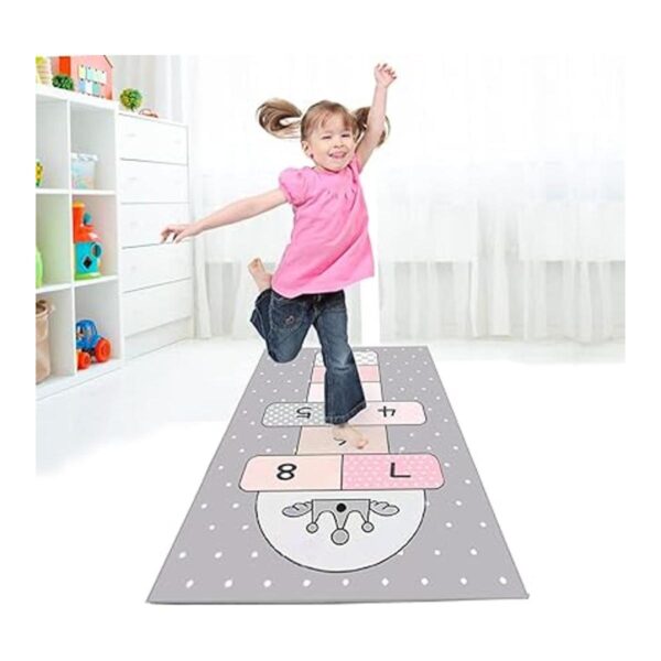 Hopscotch Mat 31 x 63 pulgadas alfombra de juego con_4