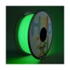 HELLO3D Filamento PLA verde luminoso que brilla en la_1