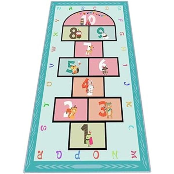 Hopscotch Alfombra de juego de 63 x 31 con diseño de_1