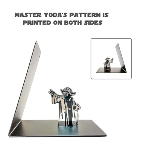 Master Yoda Force Sujetalibros de metal estampado de_3
