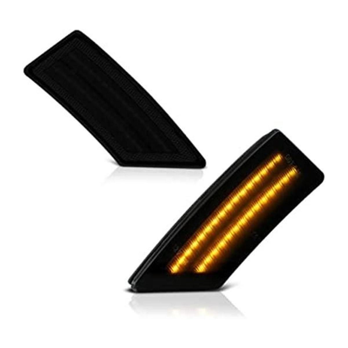 VIPMOTOZ Tira LED ámbar completa de repuesto para Ford