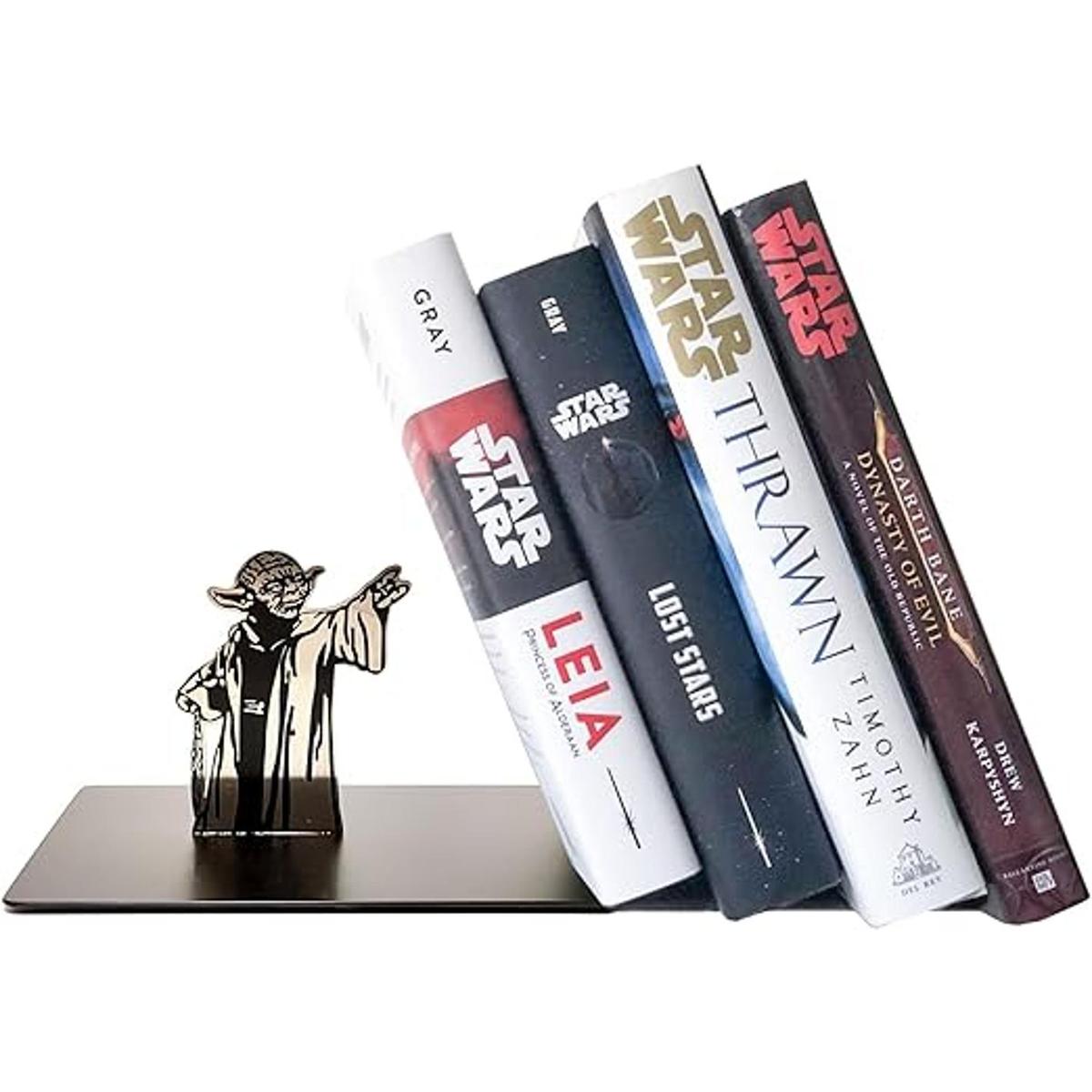 Master Yoda Force Sujetalibros de metal estampado de