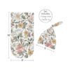 Sweet Jojo Designs Vintage Floral Boho Baby Girl Cocoon_3