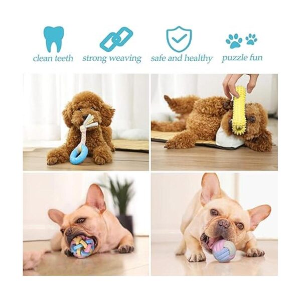Juguetes de dentición para cachorros juguete de cuerda