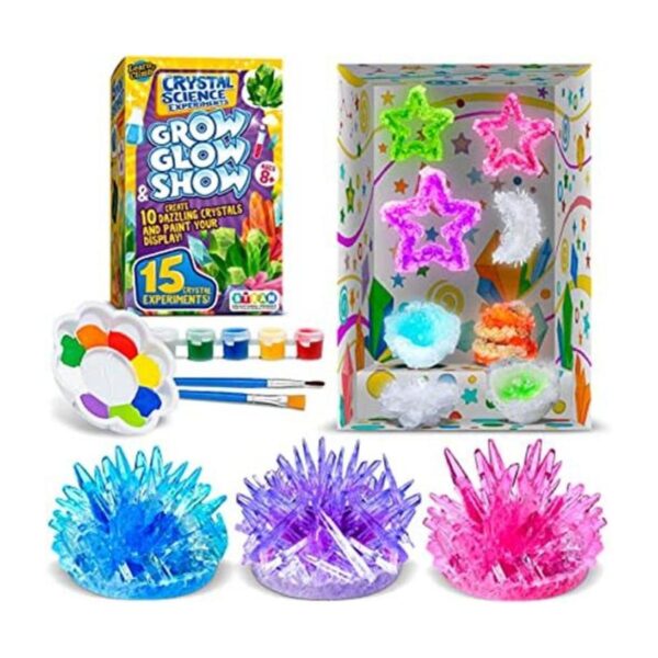 Kit de cultivo de cristal de Learn Climb para niños. Kit_1