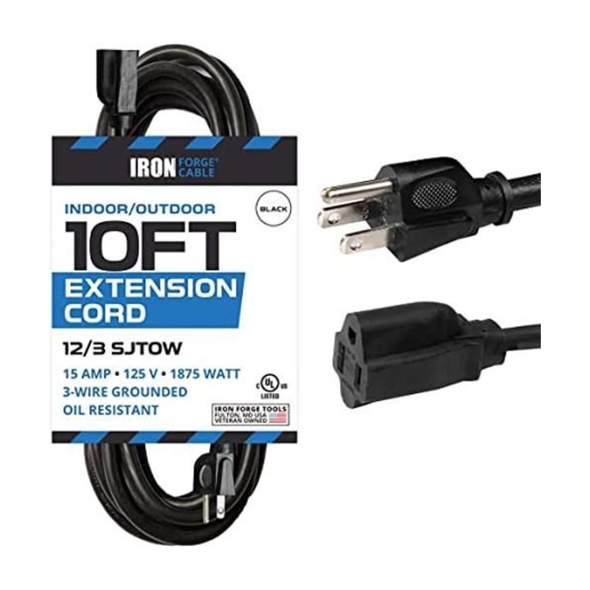 Iron Forge Cable Cable de extensión naranja o rojo 163