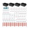 Kit organizador de accesorios de 14 Pegboard accesorio