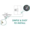 Metpure Kit de instalación de nevera para máquina de_6