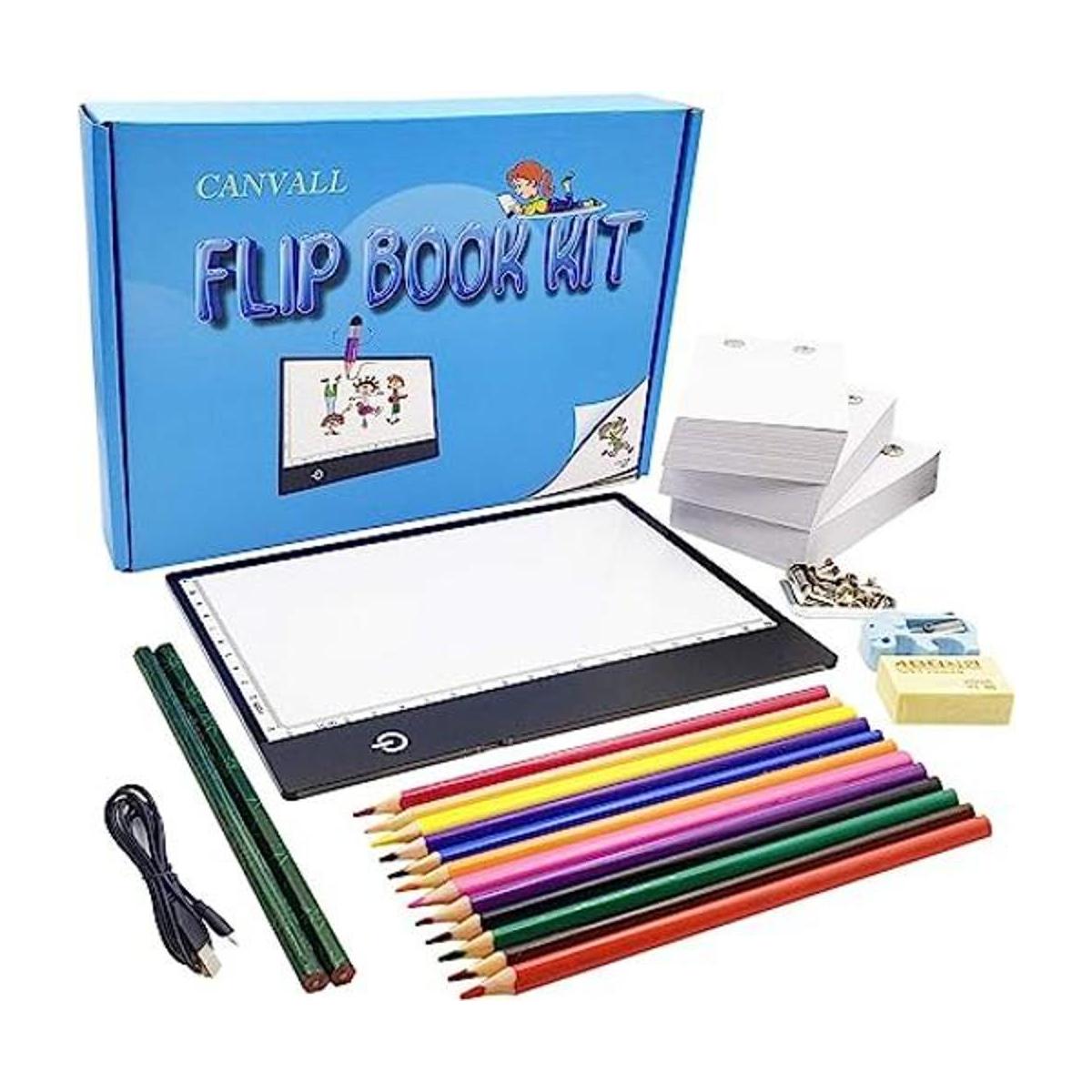 Canvall Juego de Flipbook para dibujo y trazado de