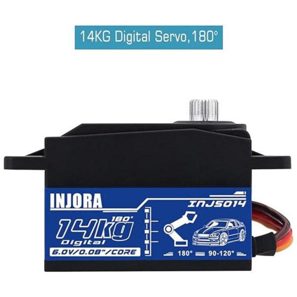 INJORA Servo digital RC 30.9 lbs de perfil bajo servo de_2