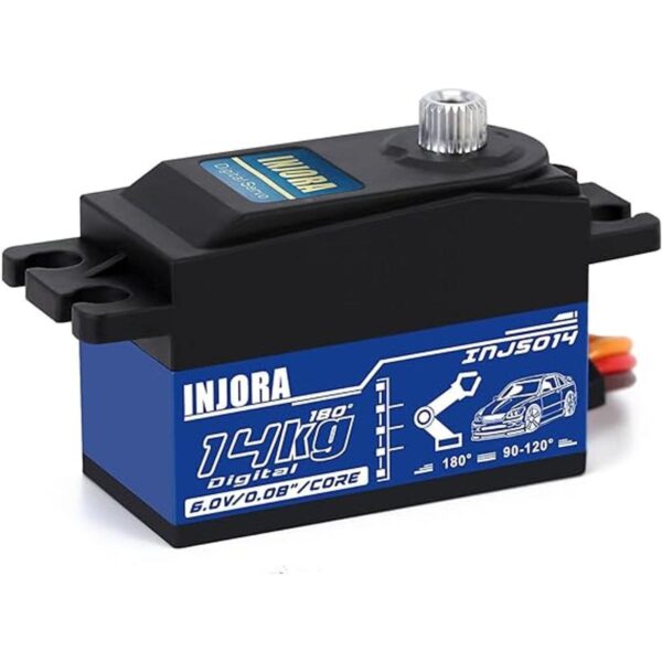 INJORA Servo digital RC 30.9 lbs de perfil bajo servo de_1